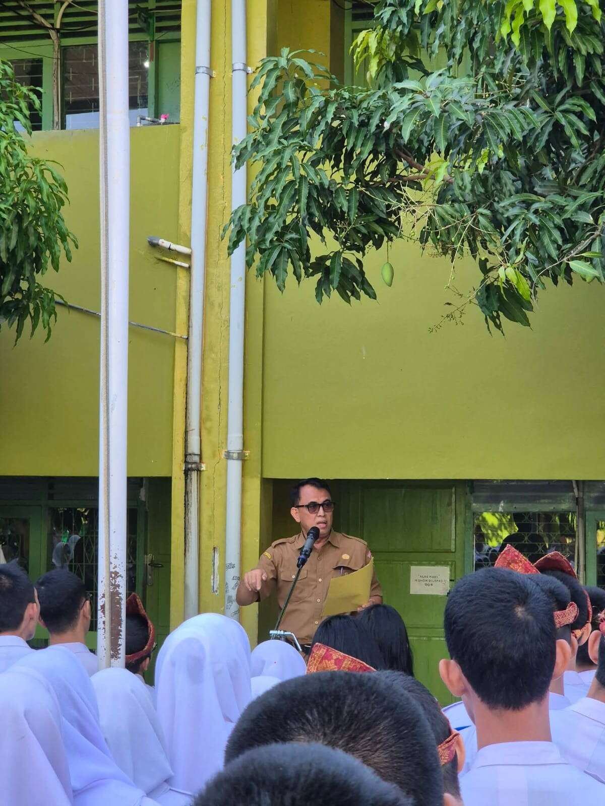 PENGARAHAN KEPALA SEKOLAH KE SISWA KELAS XII ,SMA NEGERI 18 PALEMBANG